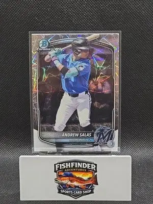 2025 Bowman Draft - Chrome Andrew Salas #BDC-34 Laser Refractor (RC) - Baseball Card Single