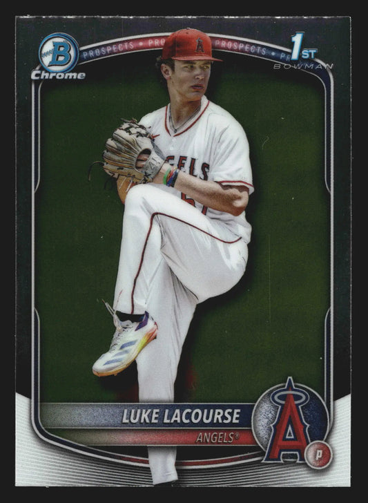 2025 Bowman Draft Chrome #BDC-123 Luke LaCourse Angels - Baseball Card Single