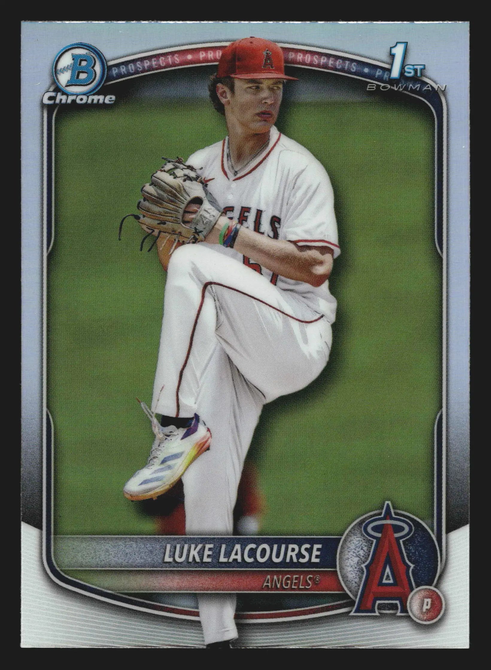 2025 Bowman Draft Chrome #BDC-123 Luke LaCourse Refractor 1st Bowman