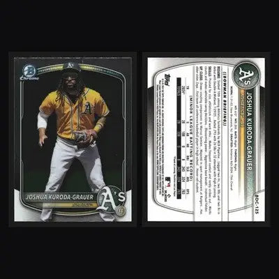 2025 Bowman Draft Chrome #BDC-125 Joshua Kuroda-Grauer 1st Bowman - Baseball Card Single