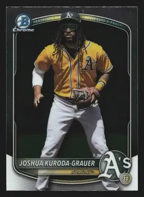 2025 Bowman Draft Chrome #BDC-125 Joshua Kuroda-Grauer 1st Bowman - Baseball Card Single