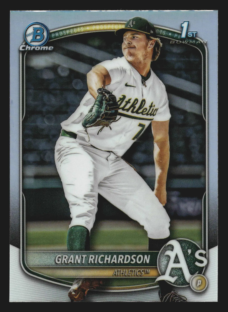 2025 Bowman Draft Chrome #BDC-171 Grant Richardson Refractor 1st Bowman