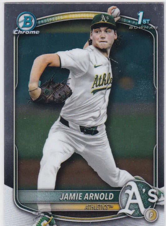 2025 Bowman Draft Chrome #BDC-30 Jamie Arnold 1st Bowman Athletics