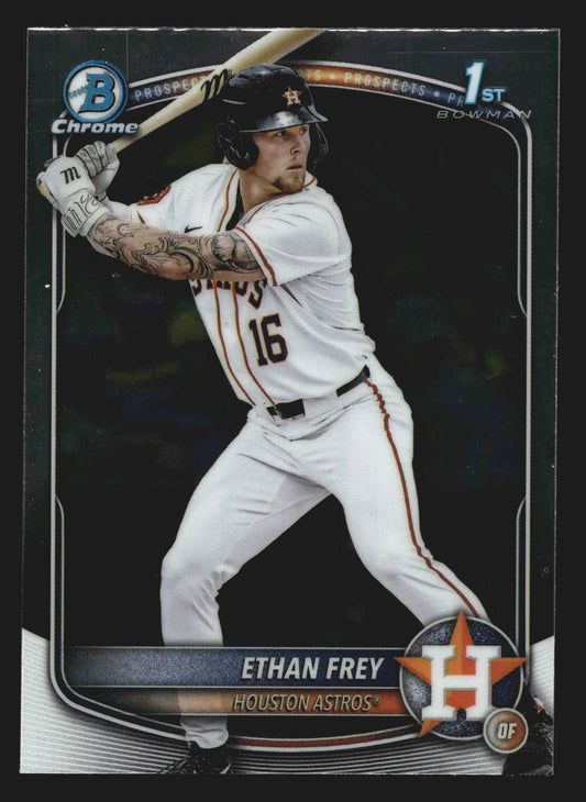 2025 Bowman Draft Chrome #BDC-67 Ethan Frey Astros 1st Bowman - Baseball Card Single