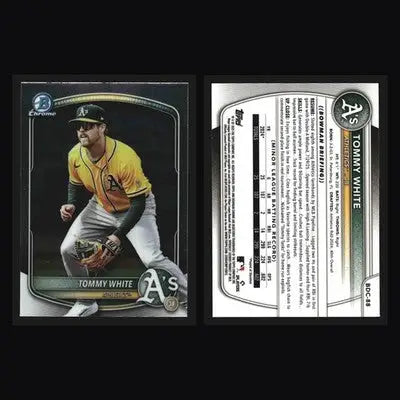 2025 Bowman Draft Chrome #BDC-88 Tommy White Athletics Prospects - Baseball Card Single
