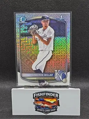 2025 Bowman Draft - Chrome Cameron Millar #BDC-176 Mojo Refractor (RC) - Baseball Card Single
