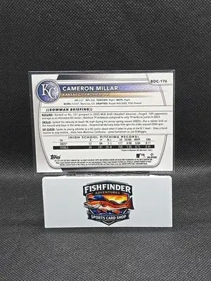 2025 Bowman Draft - Chrome Cameron Millar #BDC-176 Mojo Refractor (RC) - Baseball Card Single