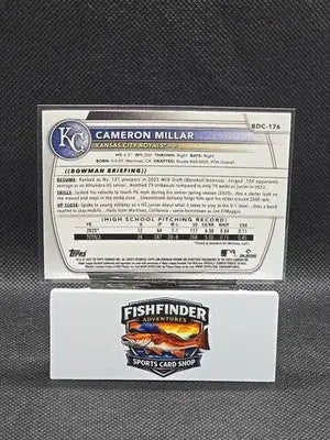 2025 Bowman Draft - Chrome Cameron Millar #BDC-176 Mojo Refractor (RC) - Baseball Card Single