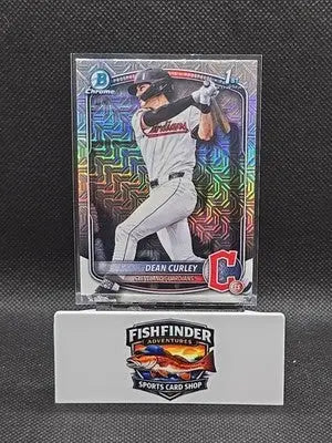 2025 Bowman Draft - Chrome Dean Curley #BDC-129 Mojo Refractor (RC) - Baseball Card Single