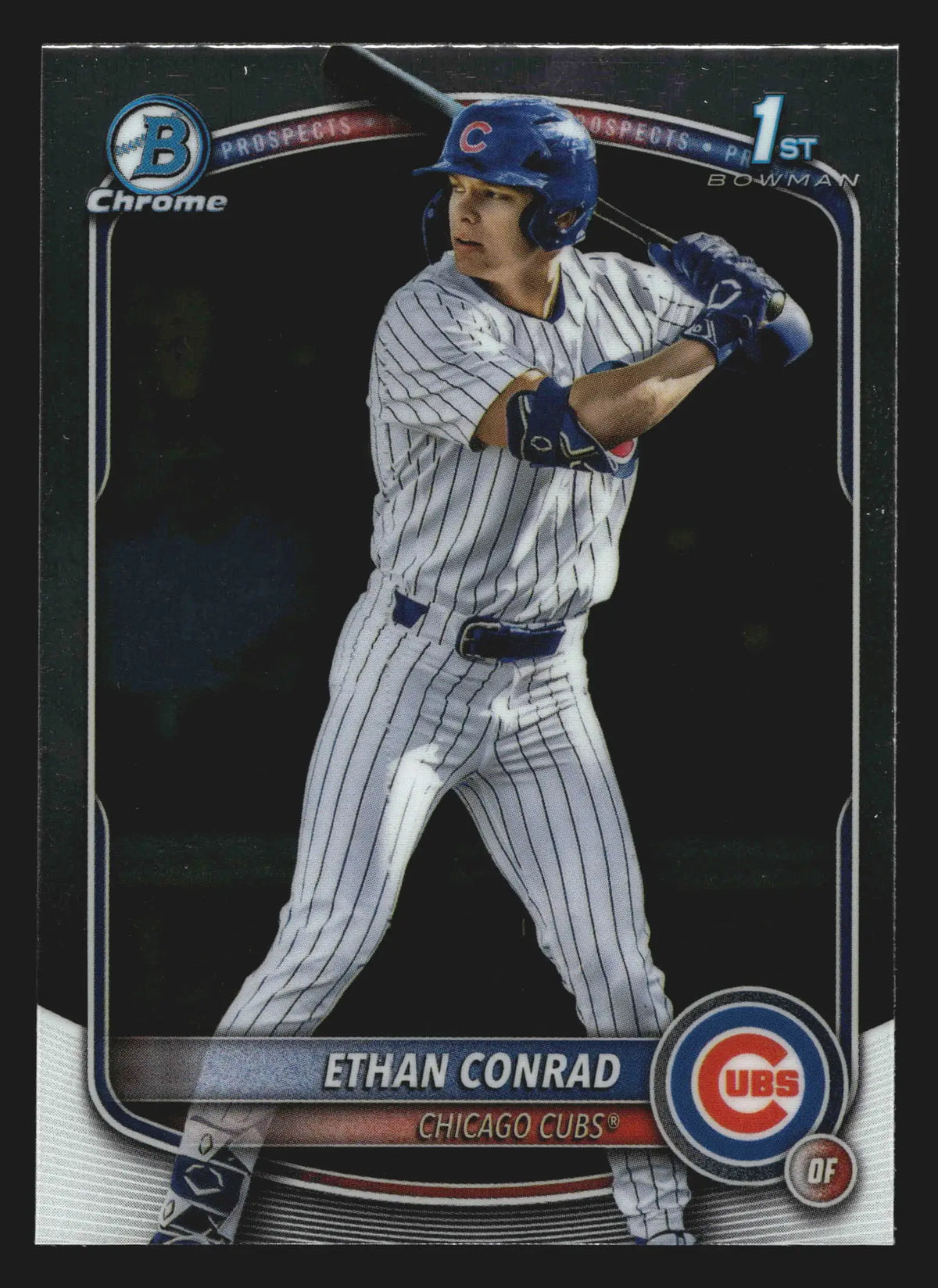 2025 Bowman Draft Chrome Ethan Conrad #BDC-17 1st Bowman Cubs - Baseball Card Single