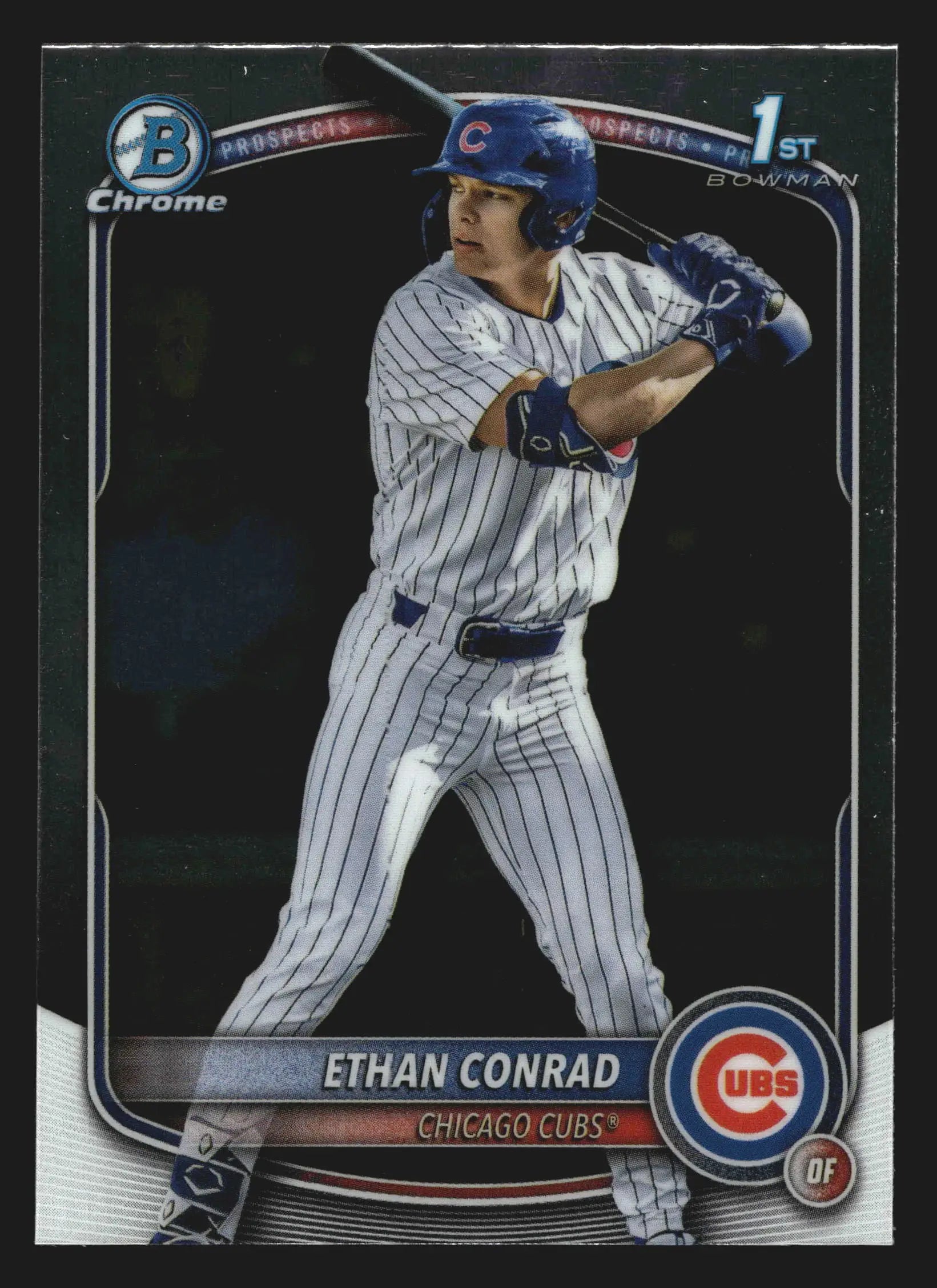 2025 Bowman Draft Chrome Ethan Conrad #BDC-17 1st Bowman Cubs - Baseball Card Single