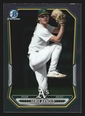 2025 Bowman Draft Chrome Jamie Arnold #BDC-30 1st Bowman A’s - Baseball Card Single
