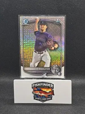 2025 Bowman Draft - Chrome JB Middleton #BDC-78 Mojo Refractor (RC) - Baseball Card Single