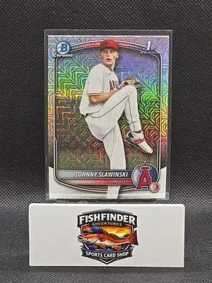 2025 Bowman Draft - Chrome Johnny Slawinski #BDC-153 Mojo Refractor (RC) - Baseball Card Single