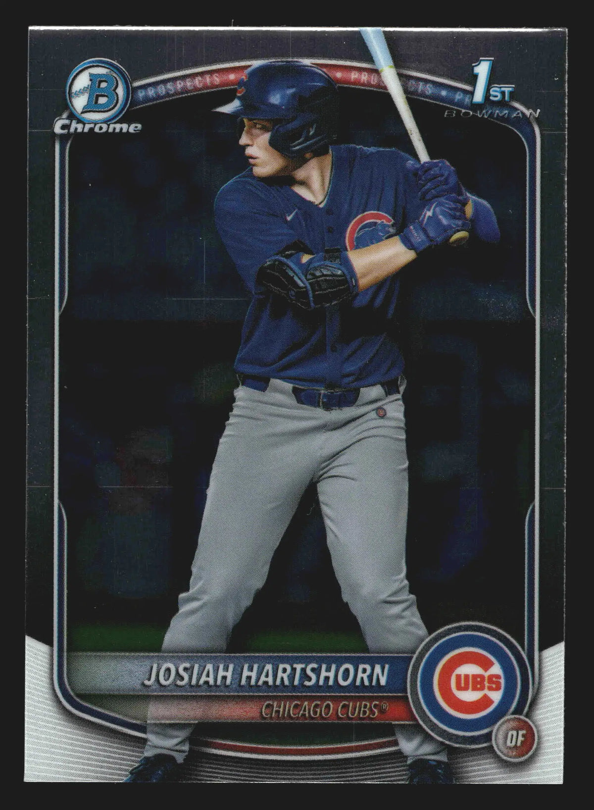 2025 Bowman Draft Chrome Josiah Hartshorn #BDC-21 1st Bowman Cubs - Baseball Card Single