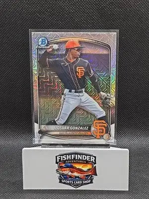 2025 Bowman Draft - Chrome Josuar Gonzalez #BDC-182 Mojo Refractor (RC) - Baseball Card Single