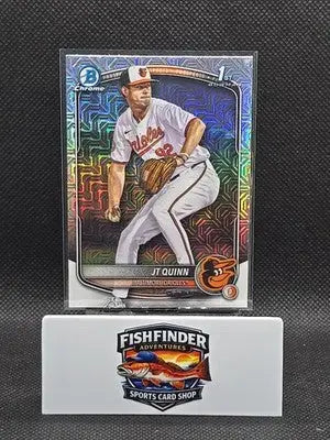 2025 Bowman Draft - Chrome JT Quinn #BDC-85 Mojo Refractor (RC) - Baseball Card Single
