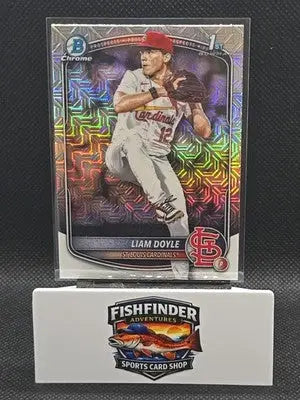 2025 Bowman Draft - Chrome Liam Doyle #BDC-12 Mojo Refractor (RC) - Baseball Card Single