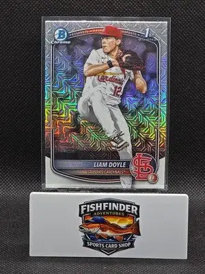 2025 Bowman Draft - Chrome Liam Doyle #BDC-12 Mojo Refractor (RC) - Baseball Card Single