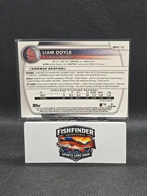 2025 Bowman Draft - Chrome Liam Doyle #BDC-12 Mojo Refractor (RC) - Baseball Card Single