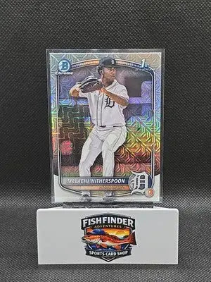 2025 Bowman Draft - Chrome Malachi Witherspoon #BDC-172 Mojo Refractor (RC) - Baseball Card Single