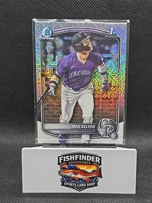 2025 Bowman Draft - Chrome Max Belyeu #BDC-5 Mojo Refractor (RC) - Baseball Card Single