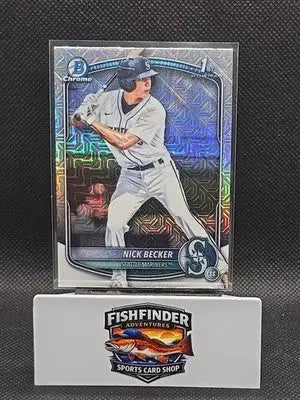 2025 Bowman Draft - Chrome Nick Becker #BDC-100 Mojo Refractor (RC) - Baseball Card Single