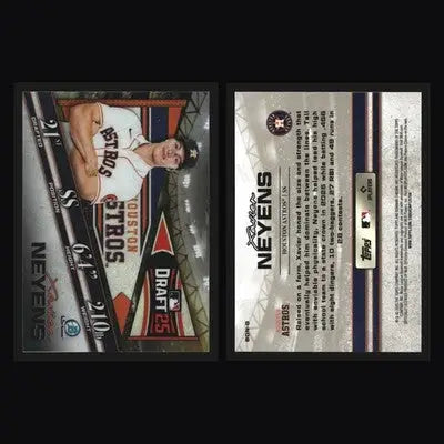 2025 Bowman Draft Chrome Draft Night Xavier Neyens #BDN-8 Astros - Baseball Card Single