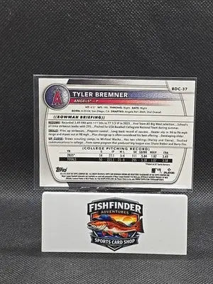 2025 Bowman Draft - Chrome Tyler Bremner #BDC-37 Mojo Refractor (RC) - Baseball Card Single
