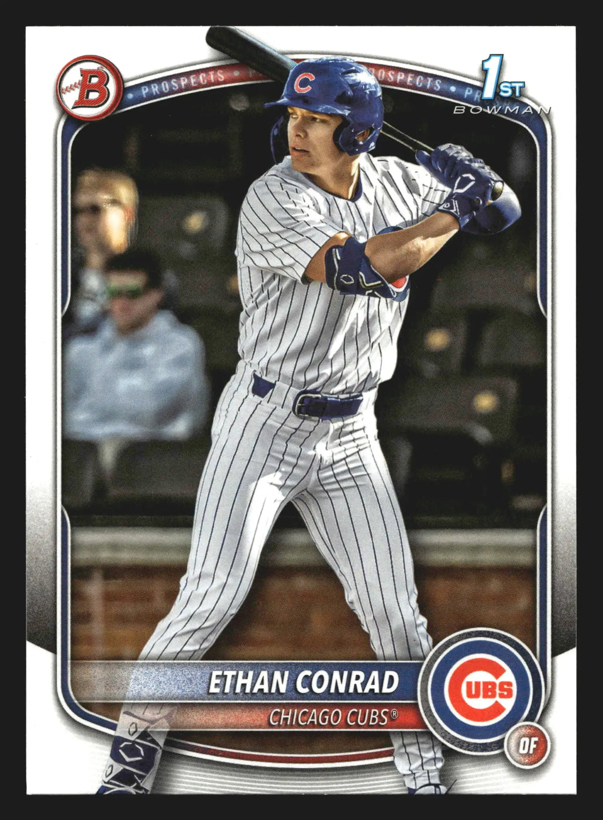 2025 Bowman Draft Ethan Conrad #BD-17 1st Bowman Paper Cubs - Baseball Card Single