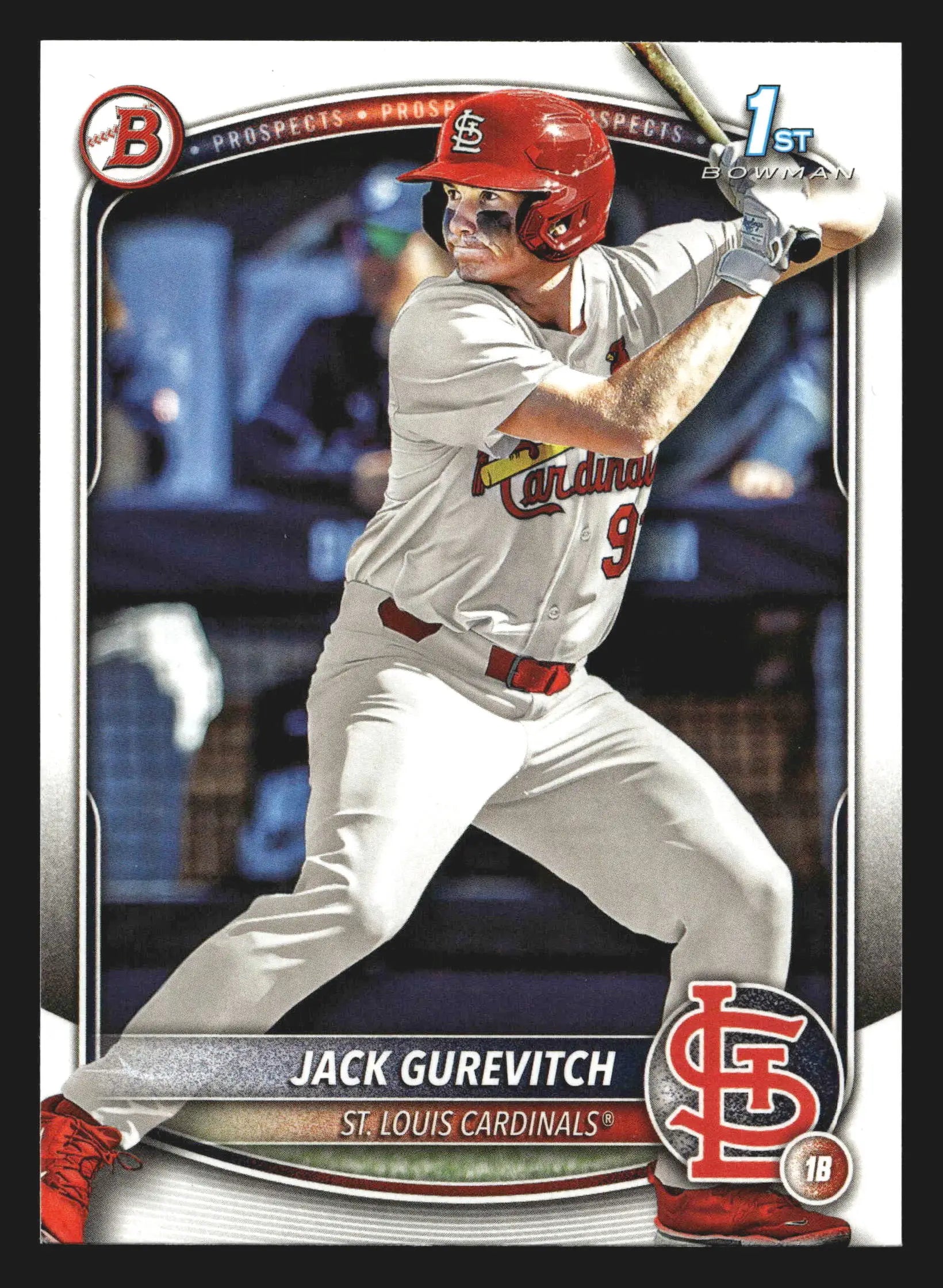 2025 Bowman Draft Jack Gurevitch #BD-150 RC St. Louis Cardinals - Baseball Card Single