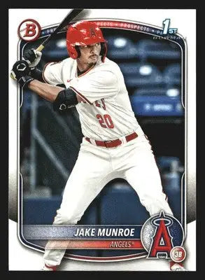 2025 Bowman Draft Jake Munroe #BD-128 1st Bowman Angels - Baseball Card Single