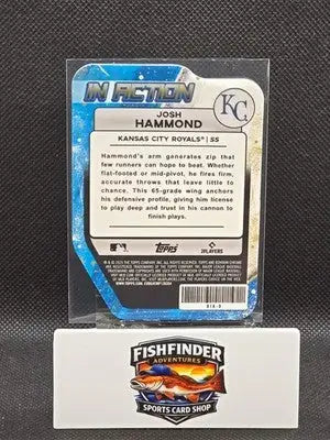 2025 Bowman Draft Josh Hammond In Action Insert Mojo #BIA-9 Royals - Baseball Card Single