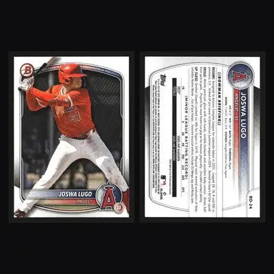 2025 Bowman Draft Joswa Lugo #BD-24 1st Bowman Angels - Baseball Card Single