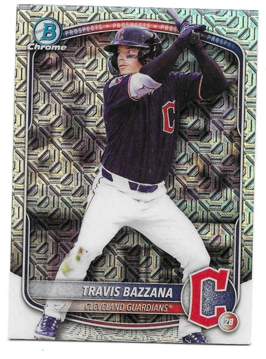2025 Bowman Draft Mega Box Mojo Refractors Travis Bazzana BCD-49 (1387) - Baseball Card Single