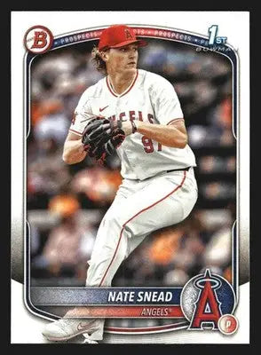 2025 Bowman Draft Nate Snead #BD-38 Angels 1st Bowman - Baseball Card Single