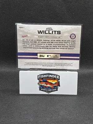 2025 Bowman Draft - Bowman Draft Night Eli Willits #BDN-1 (RC) - Baseball Card Single
