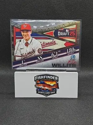 2025 Bowman Draft - Bowman Draft Night Eli Willits #BDN-1 (RC) - Baseball Card Single
