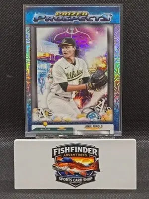2025 Bowman Draft Prized Prospects Jamie Arnold PP-11 Mega Mojo (B) Athletics - Baseball Card Single