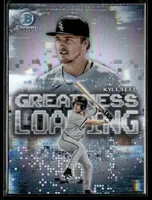 2025 Bowman - Greatness Loading Kyle Teel #GL-15 Chicago White Sox