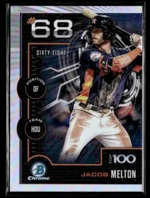 2025 Bowman Jacob Melton #BTP-68 Bowman Scouts Top 100 Houston Astros