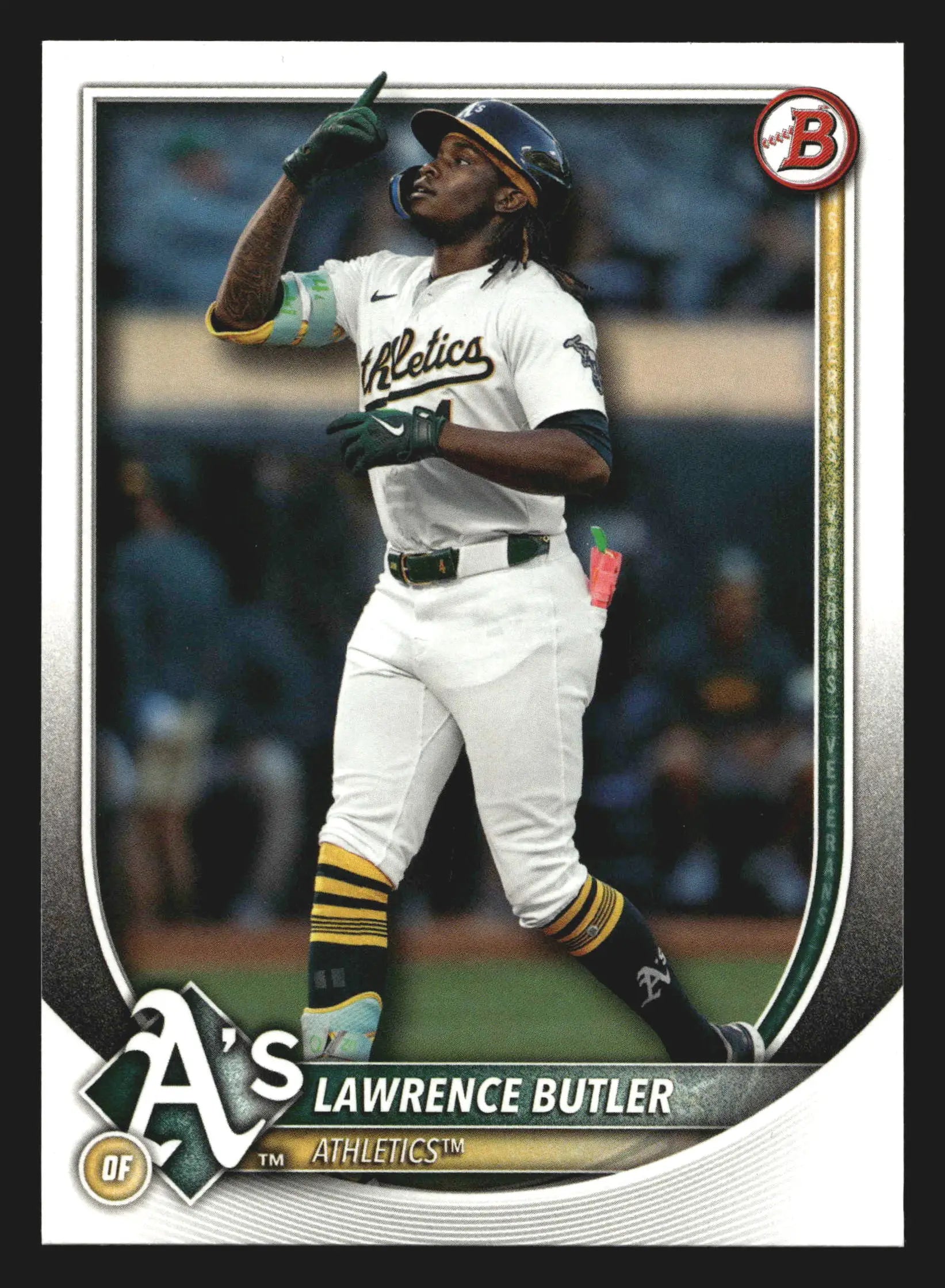 2025 Bowman Lawrence Butler #14 Athletics - Baseball Card Single