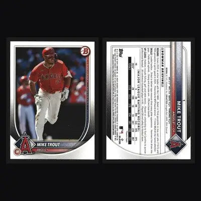 2025 Bowman Mike Trout #1 Los Angeles Angels - Baseball Card Single