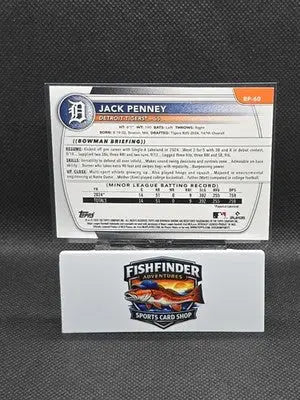 2025 Bowman - Prospects Jack Penney #BP-60 Neon Green /399 (RC) - Baseball Card Single