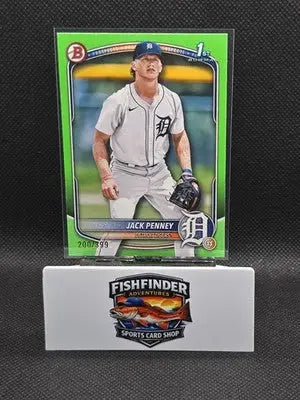 2025 Bowman - Prospects Jack Penney #BP-60 Neon Green /399 (RC)