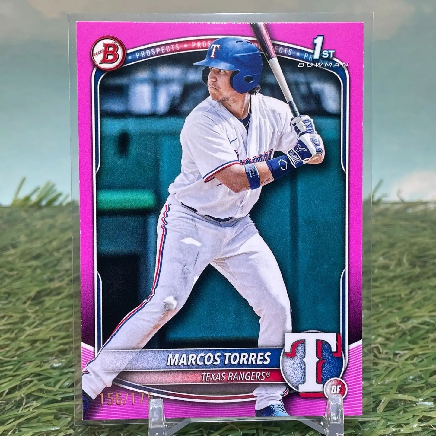 2025 Bowman Prospects Pink /175 Marcos Torres #BP-94 - Baseball Card Single