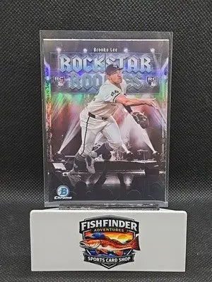 2025 Bowman - Rockstar Rookies Brooks Lee #RR-9 (RC) - Baseball Card Single