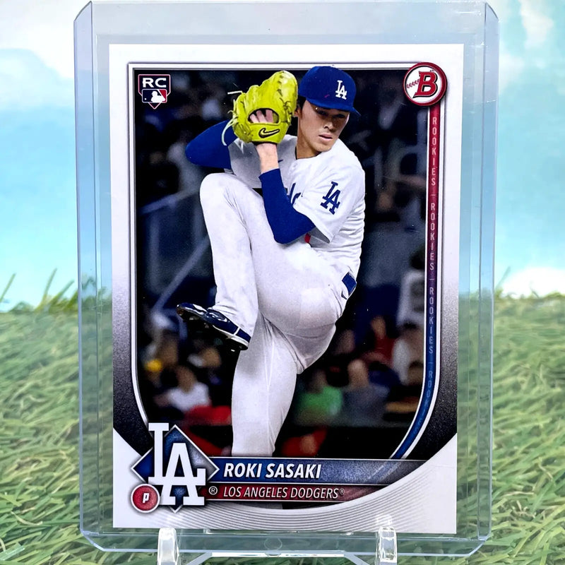 2025 Bowman Roki Sasaki Los Angeles Dodgers - Baseball Card Single