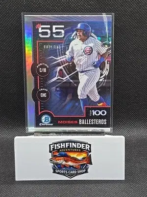 2025 Bowman - Bowman Scouts Top 100 Chrome Moises Ballesteros #BTP-55 (RC) - Baseball Card Single