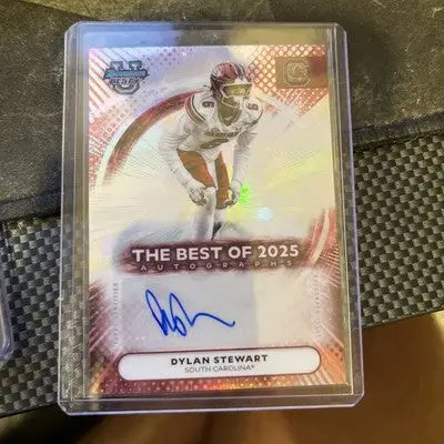 2025 Bowman U Best - Dylan Stewart Rookie Auto Refractor - Football Card Single